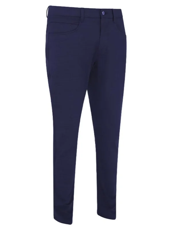 Men Original Penguin Pants< Performance Crossover 5 Pocket Pant - Black Iris