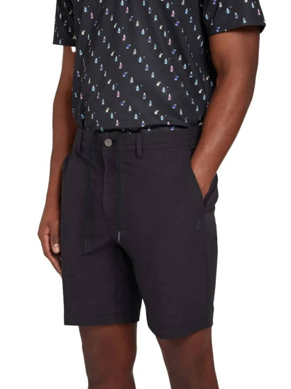 Men Original Penguin Shorts< Performance Crossover Short - Caviar