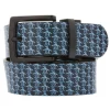 Original Penguin Belts< Reversible All Over Pete Printed Belt - Black Iris