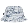 Original Penguin Hats< Vacation Pete Reversible Bucket Hat - Bright White