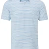 Men PING Shirts< Alexander Tailored Fit Polo - White/Infinity Blue