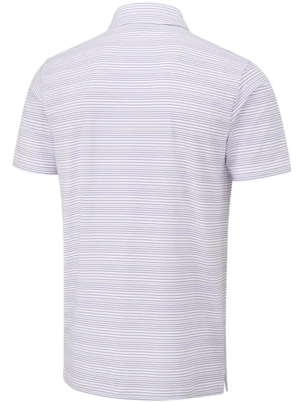 Men PING Shirts< Alexander Tailored Fit Polo - White/Violet