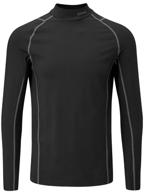 Men PING Base Layers< Baxter Base Layer - Black