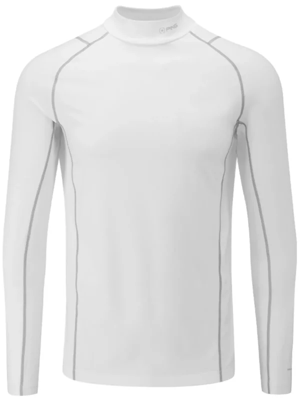 Men PING Base Layers< Baxter Base Layer - White