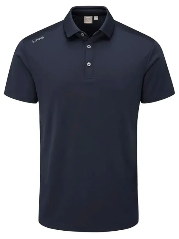 Men PING Shirts< Lindum Tailored Fit Polo - Navy