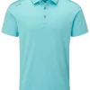 Men PING Shirts< Lindum Tailored Fit Polo - Sky Blue