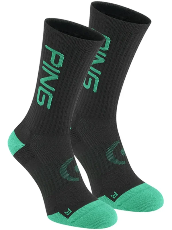 PING Socks< Logo Sock 2-Pair Pack - Navy Multi