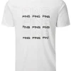 Men PING Shirts< Logo Tee - White