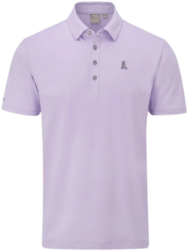 Men PING Shirts< Mr Tailored Fit Polo - Cool Lilac