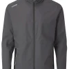 Men PING Wind & Rain Wear< Sensordry Waterproof Jacket - Asphalt/Black