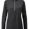 Women PING Jumpers< Women'S Lyla Half Zip Fleece - Black