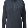 Women PING Jumpers< Women'S Lyla Half Zip Fleece - Navy