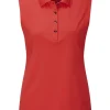 Women PING Shirts< Women'S Solene Polo - Rich Red