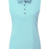 Women PING Shirts< Women'S Solene Polo - Sky Blue