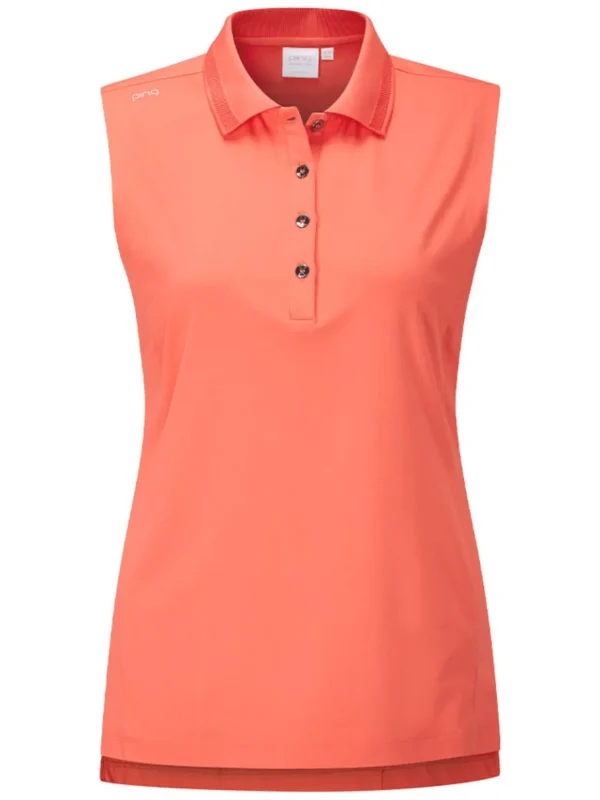 Women PING Shirts< Women'S Solene Polo - Melon