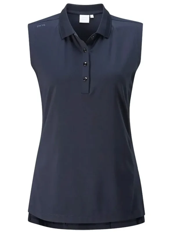 Women PING Shirts< Women'S Solene Polo - Navy