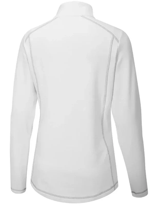 Women PING Jumpers< Women'S Sonya Half Zip Fleece - White