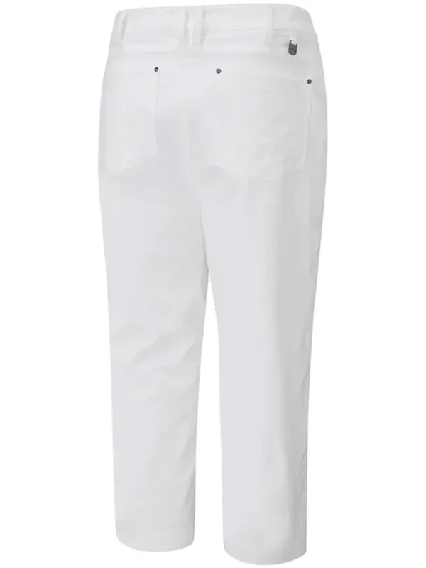 Women PING Pants< Women'S Verity Crop Trousers - White