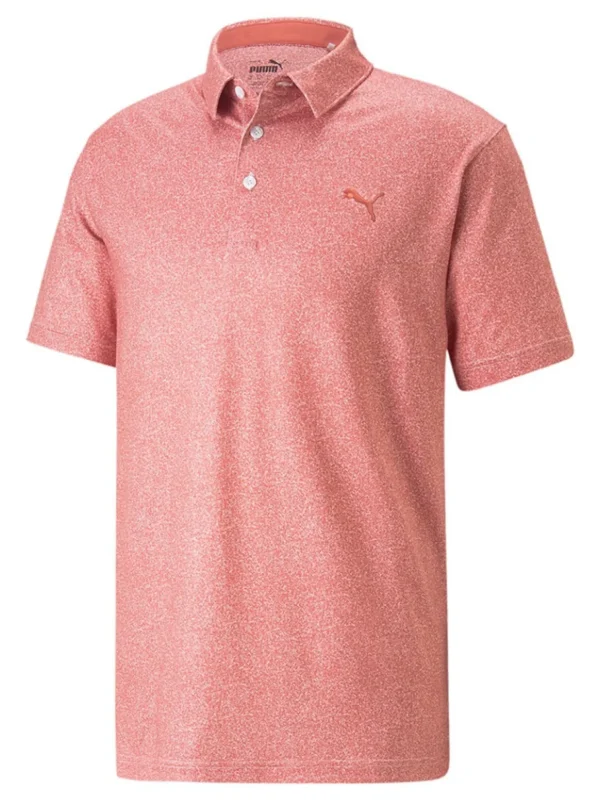 Men Puma Shirts< Cloudspun Primary Golf Polo - Heartfelt