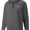 Men Puma Jumpers< Cloudspun Progress Golf Hoodie - Black Heather