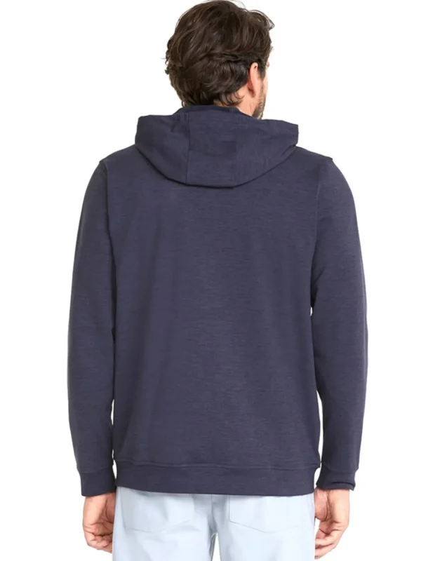 Men Puma Jumpers< Cloudspun Progress Golf Hoodie - Navy Blazer Heather