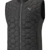 Men Puma Vests< Cloudspun Wrmlbl Vest - Black