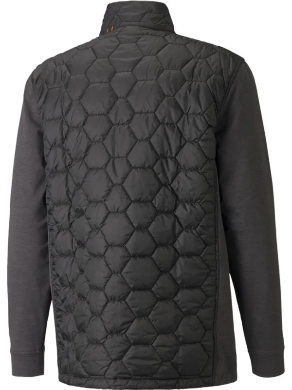 Men Puma Jumpers< Cloundspun Wrmlbl Jacket - Black