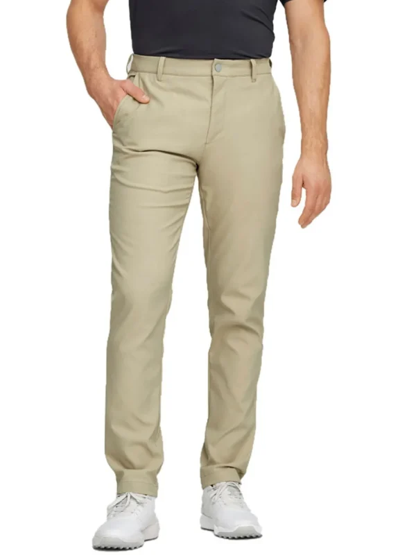 Men Puma Pants< Dealer Tailored Golf Pants - Alabaster