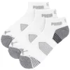 Puma Socks< Essential 1/4 Cut 3 Pair Pack Socks