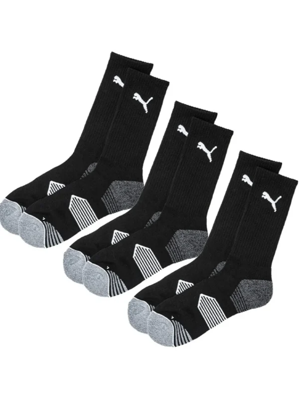 Puma Socks< Essential Crew Cut 3 Pair Pack Socks