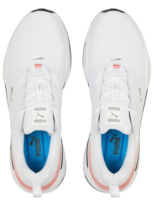 Men Puma Mens Golf Shoes< Gs-Fast Golf Shoes - White/Navy Blazer/Flamingo Pink