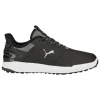 Men Puma Mens Golf Shoes< Ignite Elevate Wide Golf Shoes - Black/ Silver