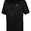 Kids Puma Shirts< Jr Boys Essential Polo - Black