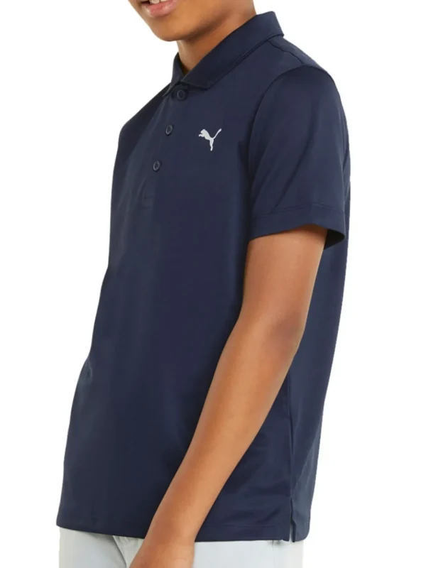 Kids Puma Shirts< Jr Boys Essential Polo - Navy Blazer