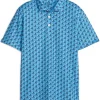 Kids Puma Shirts< Jr Boy'S Mattr Palms Golf Polo - Regal Blue/Navy Blazer