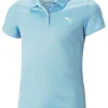 Kids Puma Shirts< Jr Girls Essential Golf Polo - Day Dream