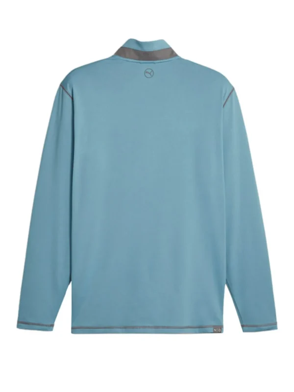 Men Puma Jumpers< Lightweight 1/4 Zip - Bold Blue/Slate Sky