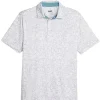 Men Puma Shirts< Mattr Caddy Polo - White Glow/Slate Sky