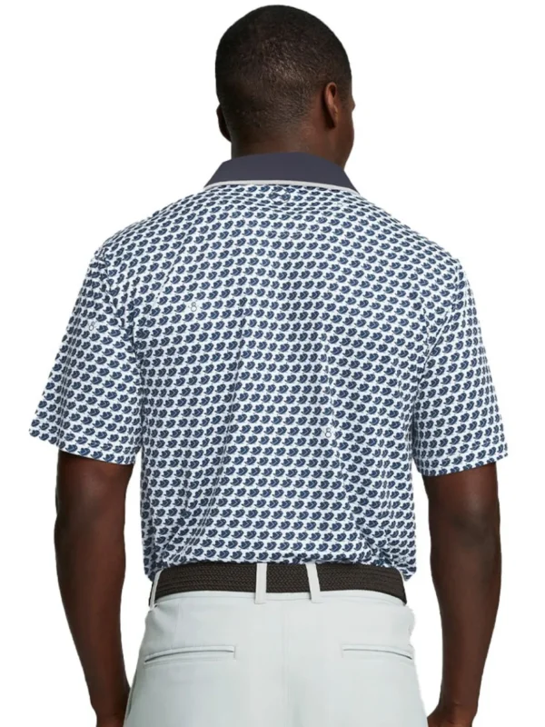 Men Puma Shirts< Mattr Love/H8 Golf Polo - Bright White/Navy Blazer