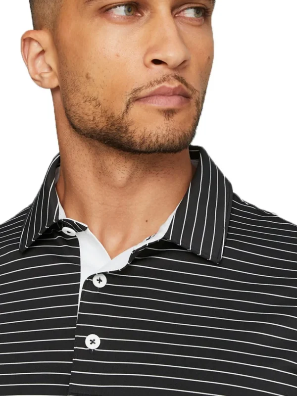 Men Puma Shirts< Mattr Tucker Polo - Black/White Glow