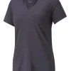 Women Puma Shirts< Women'S Cloudspun Coast Golf Polo - Navy Blazer