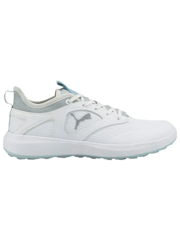 Women Puma Womens Golf Shoes< Women'S Ignite Malibu Golf Shoes - White/ Silver/Lucite