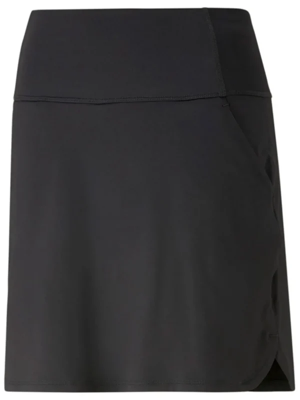 Women Puma Skorts & Dresses< Women'S Pwrmesh Golf Skort - Black