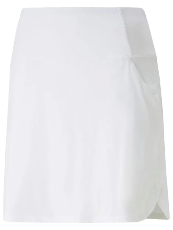 Women Puma Skorts & Dresses< Women'S Pwrmesh Golf Skort - Bright White