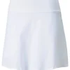 Women Puma Skorts & Dresses< Women'S Pwrshape Solid Woven Skort - Bright White