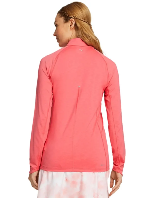 Women Puma Shirts< Women'S Youv Golf 1/4 Zip - Loveable Heather