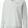 Men Puma Jumpers< X Arnold Palmer Cloudspun V-Neck Sweater - High Rise Heather