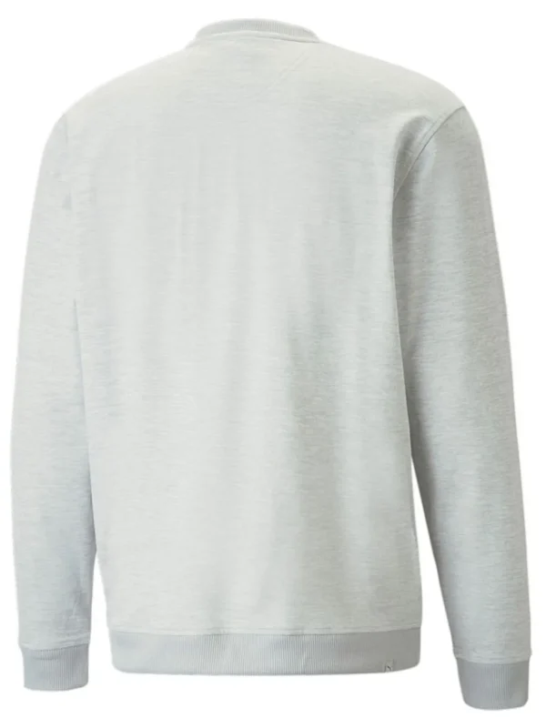 Men Puma Jumpers< X Arnold Palmer Cloudspun V-Neck Sweater - High Rise Heather