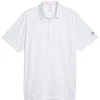 Men Puma Shirts< X Arnold Palmer Dash Polo - White Glow/Navy Blazer