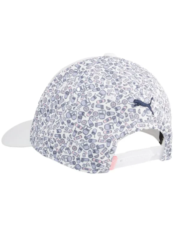 Puma Caps< X Arnold Palmer Drinks P Cap - Bright White/Vivid Violet